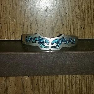 authentic mexican turquoise cuff bracelet